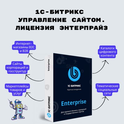 1С-Битрикс: Управление сайтом. Лицензия Энтерпрайз - купить в Сууке-Чишме